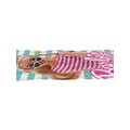 Pink-Blue-White - Side - Barbie Vibes Bath Towel