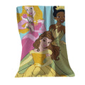 Blue-Multicoloured - Side - Disney Princess Charm Bath Towel