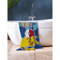 Blue-Multicoloured - Back - Pokemon Land Bath Towel