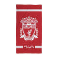 Red-White - Front - Liverpool FC You'll Never Walk Alone Cotton Beach Towel