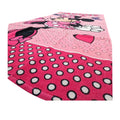 Pink-Blue-White - Back - Disney Spotty Minnie Mouse Cotton Bath Towel