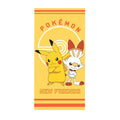 Yellow-Multicoloured - Front - Pokemon New Friends Cotton Bath Towel