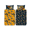 Yellow-Black - Side - JCB Dig It Duvet Cover Set