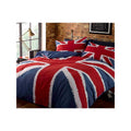 Red-White-Blue - Front - Catherine Lansfield Union Jack Duvet Cover Set