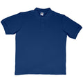 Black - Side - SG Mens Ring-Spun Cotton Short Sleeve Polo Shirt