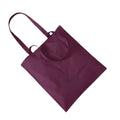 Burgundy - Back - Westford Mill Promo Bag For Life - 10 Litres