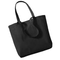 Black - Front - Westford Mill Organic Cotton Shopper Bag - 16 Litres