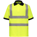 Hi Vis Orange - Lifestyle - Yoko Hi-Vis Short Sleeve Polo Shirt - Mens Workwear