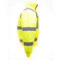 Hi-Vis Yellow - Pack Shot - Yoko Mens Hi-Vis Bomber Jacket