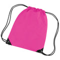 Fuchsia - Back - Bagbase Premium Gymsac Water Resistant Bag (11 Litres)