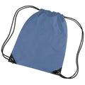 Airforce Blue - Back - Bagbase Premium Gymsac Water Resistant Bag (11 Litres)