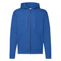 Royal - Front - Fruit Of The Loom Mens Hooded Sweatshirt