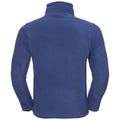 Bright Royal - Back - Russell Mens 1-4 Zip Outdoor Fleece Top