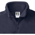 French Navy - Lifestyle - Russell Mens 1-4 Zip Outdoor Fleece Top