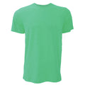 Heather Kelly Green - Front - Canvas Unisex Jersey Crew Neck T-Shirt - Mens Short Sleeve T-Shirt