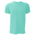 Teal - Front - Canvas Unisex Jersey Crew Neck T-Shirt - Mens Short Sleeve T-Shirt