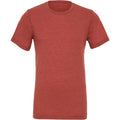 Clay Triblend - Front - Canvas Mens Triblend Crew Neck Plain Short Sleeve T-Shirt