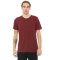 Cardinal Triblend - Back - Canvas Mens Triblend Crew Neck Plain Short Sleeve T-Shirt