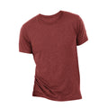 Cardinal Triblend - Front - Canvas Mens Triblend Crew Neck Plain Short Sleeve T-Shirt