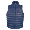 Navy Blue - Front - Result Mens Ice Bird Padded Bodywarmer - Gilet Jacket