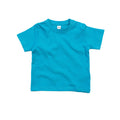 Surf Blue - Front - Babybugz Baby Short Sleeve T-Shirt