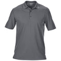 Charcoal - Front - Gildan Mens Performance Sport Double Pique Polo Shirt