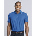 Royal - Back - Gildan Mens Performance Sport Double Pique Polo Shirt