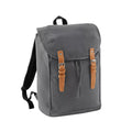 Graphite Grey - Front - Quadra Vintage Rucksack - Backpack