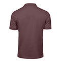 Grape - Back - Tee Jays Mens Luxury Stretch Short Sleeve Polo Shirt