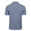 Flint Stone - Back - Tee Jays Mens Luxury Stretch Short Sleeve Polo Shirt