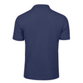 Denim - Back - Tee Jays Mens Luxury Stretch Short Sleeve Polo Shirt