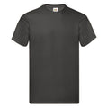 Light Graphite - Front - Fruit Of The Loom Mens Original T-Shirt