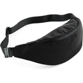 Jet Black - Front - Bagbase Studio Adjustable Waistpack Bag