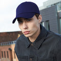 French Navy - Back - Beechfield Unisex Authentic 6 Panel Baseball Cap