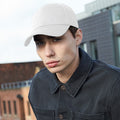 Solid White - Back - Beechfield Unisex Authentic 6 Panel Baseball Cap