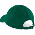 Bottle Green - Back - Beechfield Unisex Authentic 6 Panel Baseball Cap