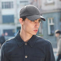 Black - Lifestyle - Beechfield Unisex Authentic 6 Panel Baseball Cap