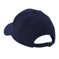 French Navy - Back - Beechfield Unisex Jersey Athleisure Baseball Cap