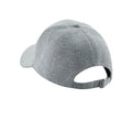 Heather Grey - Back - Beechfield Unisex Jersey Athleisure Baseball Cap