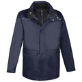 Navy Blue - Front - Stormtech Mens Vortex HD 3-in-1 System Parka