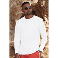 Snow - Back - Mens Value Long Sleeve Casual T-Shirt