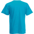 Cyan - Back - Mens Short Sleeve Casual T-Shirt