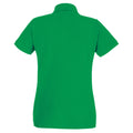 Bright Green - Back - Fruit of the Loom Womens-Ladies Lady Fit Short-Sleeved Polo Shirt