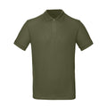 Army Khaki - Front - B&C Mens Inspire Polo