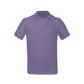 Millennial Lilac - Back - B&C Mens Inspire Polo