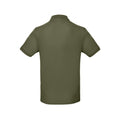 Army Khaki - Side - B&C Mens Inspire Polo