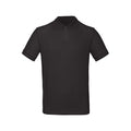 Jet Black - Back - B&C Mens Inspire Polo