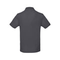 Dark Grey - Side - B&C Mens Inspire Polo