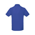 Egyptian Blue - Back - B&C Mens Inspire Polo