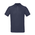 Night Navy - Front - B&C Mens Inspire Polo